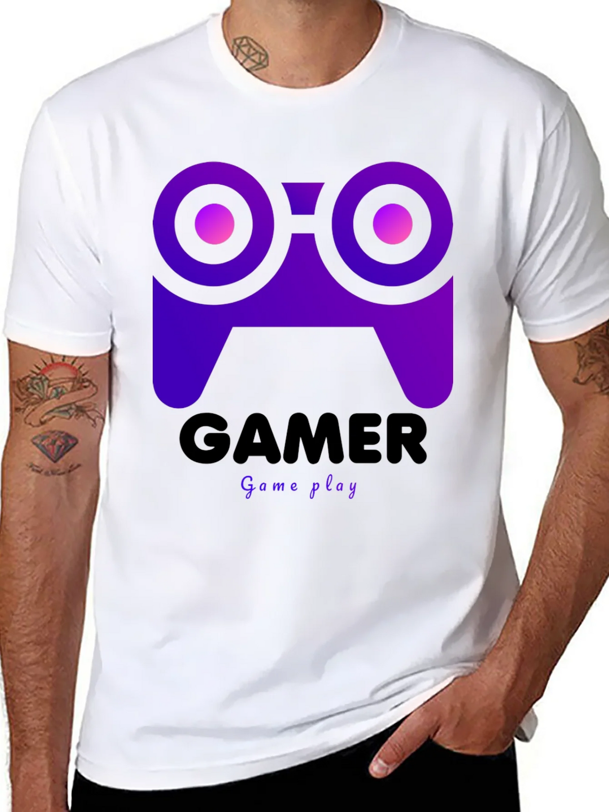 Gamer Graphic Tee - Game Play Design product image 7