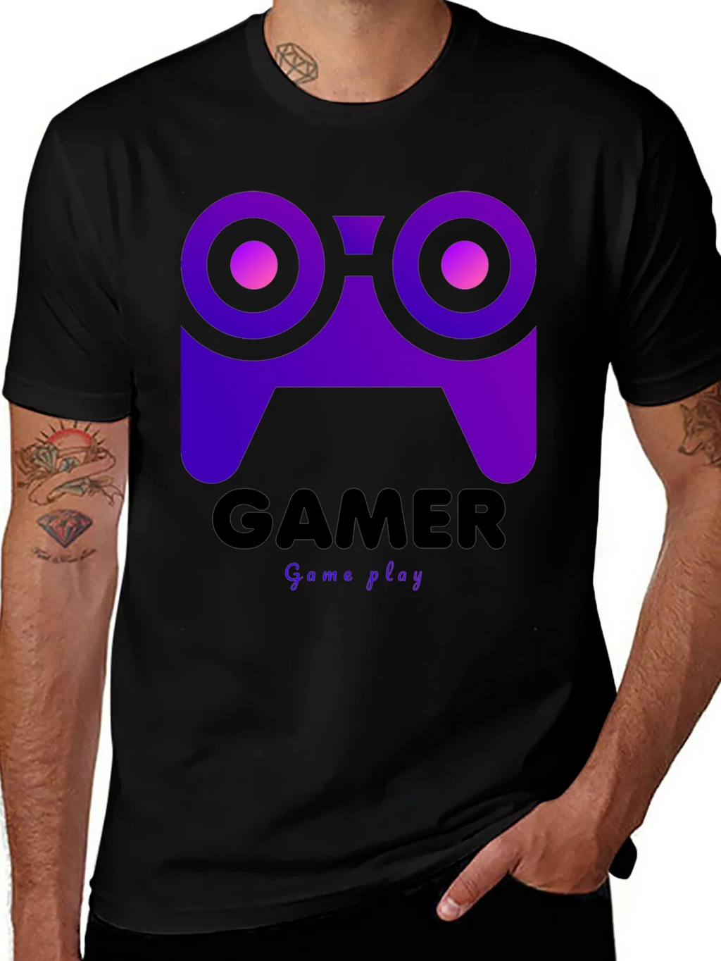 Gamer Graphic Tee - Game Play Design product image 1