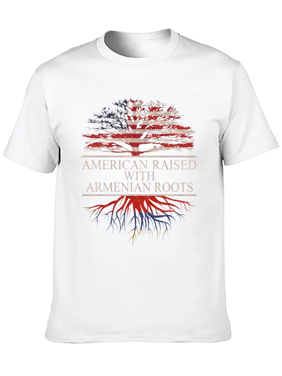 American Raised with Armenian Roots T-Shirt product image 7