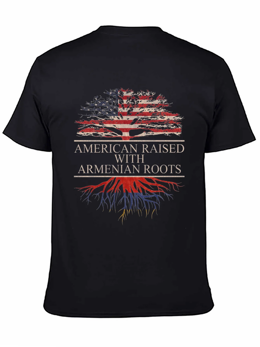 American Raised with Armenian Roots T-Shirt product image 4