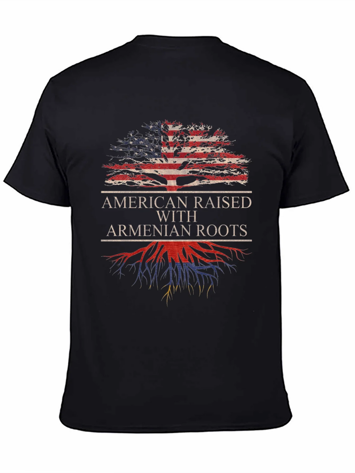 American Raised with Armenian Roots T-Shirt product image 4