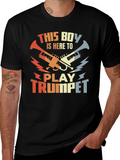 This Boy Plays Trumpet T-Shirt - Retro Music Tee product image 1