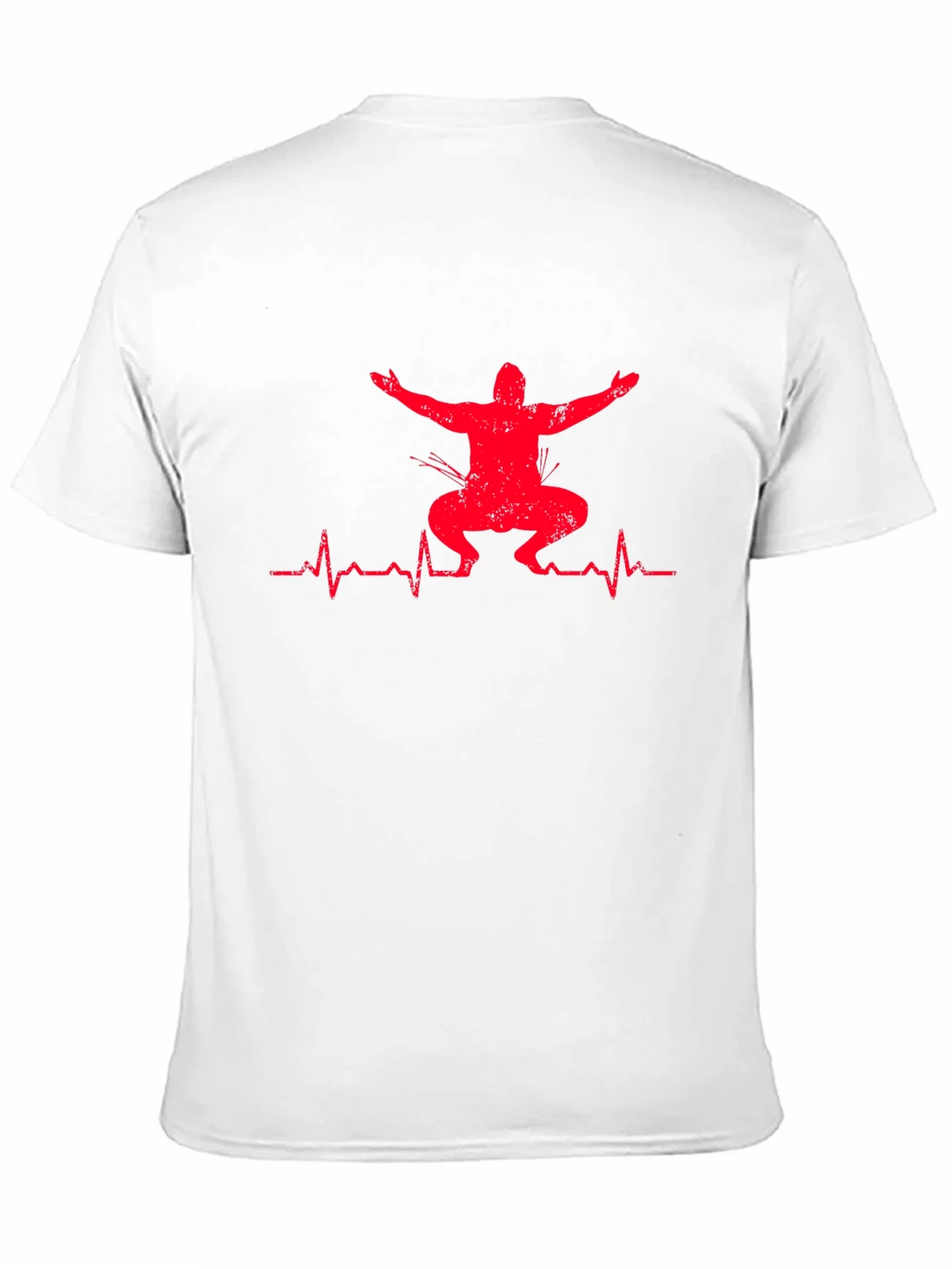 Squat Heartbeat Graphic T-Shirt - Fitness Apparel product image 10