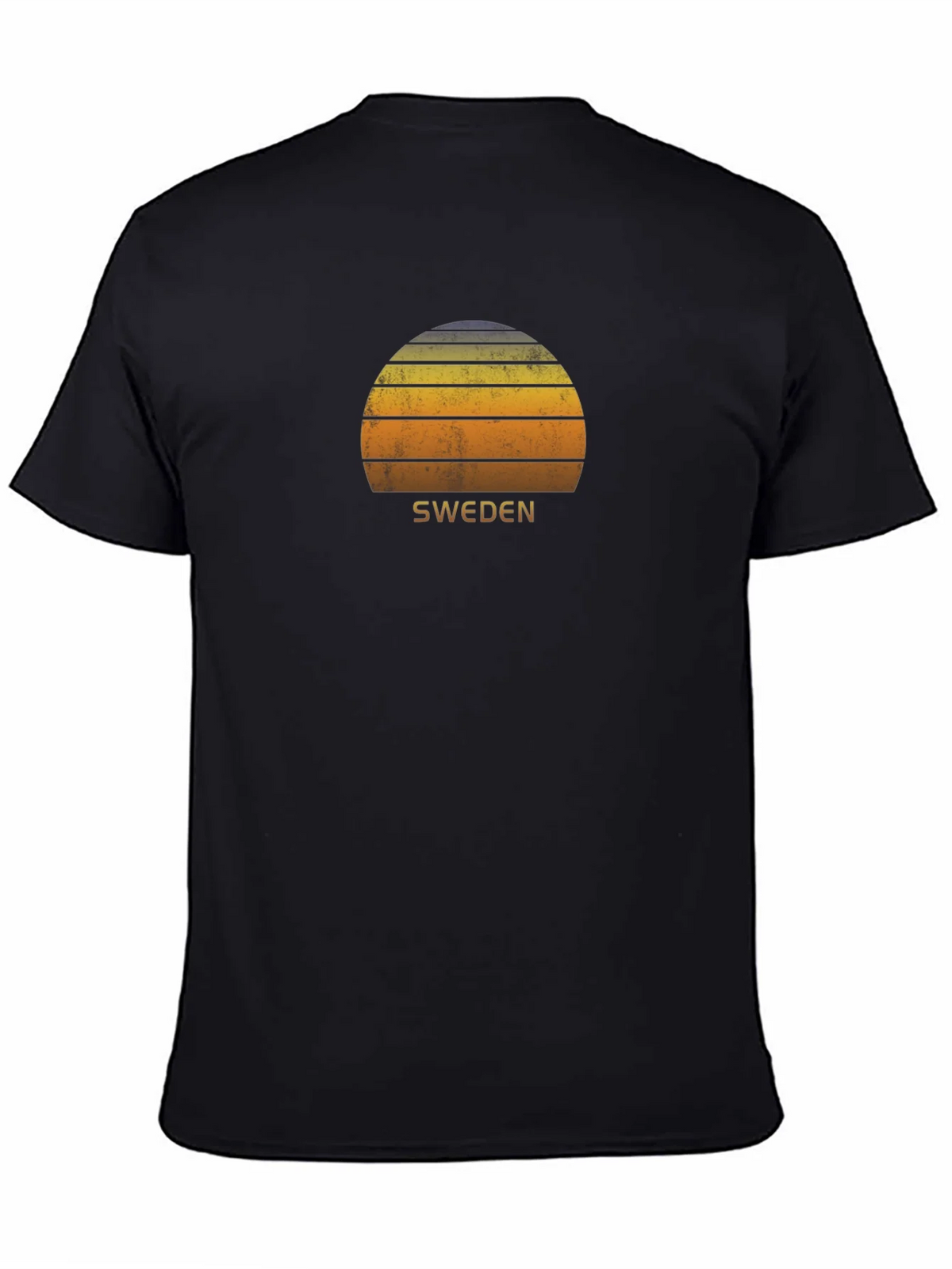 Sweden Sunset Graphic Tee - Retro Style product image 4
