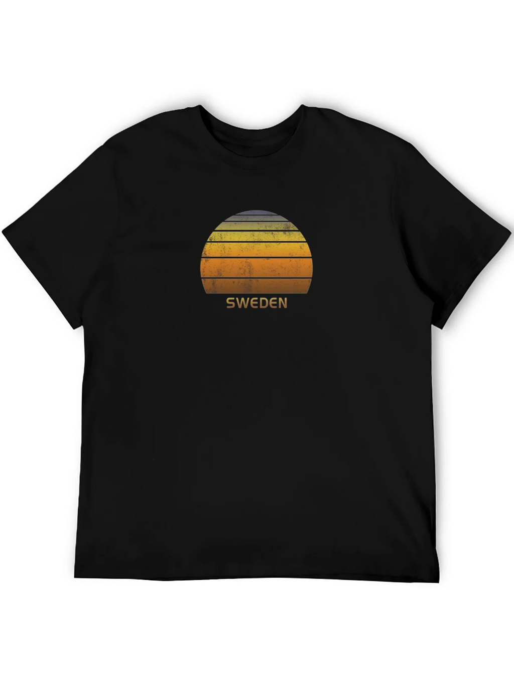 Sweden Sunset Graphic Tee - Retro Style product image 5