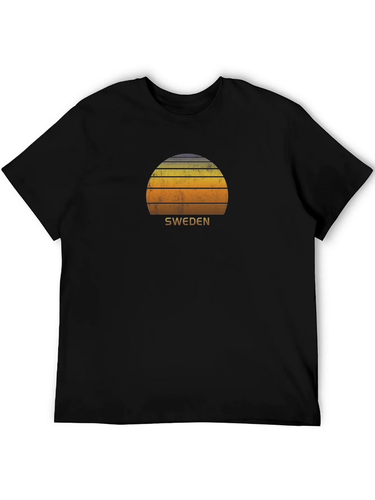 Sweden Sunset Graphic Tee - Retro Style product image 5