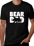 Bear Dad Graphic T-Shirt - Fathers Day Gift product image 1