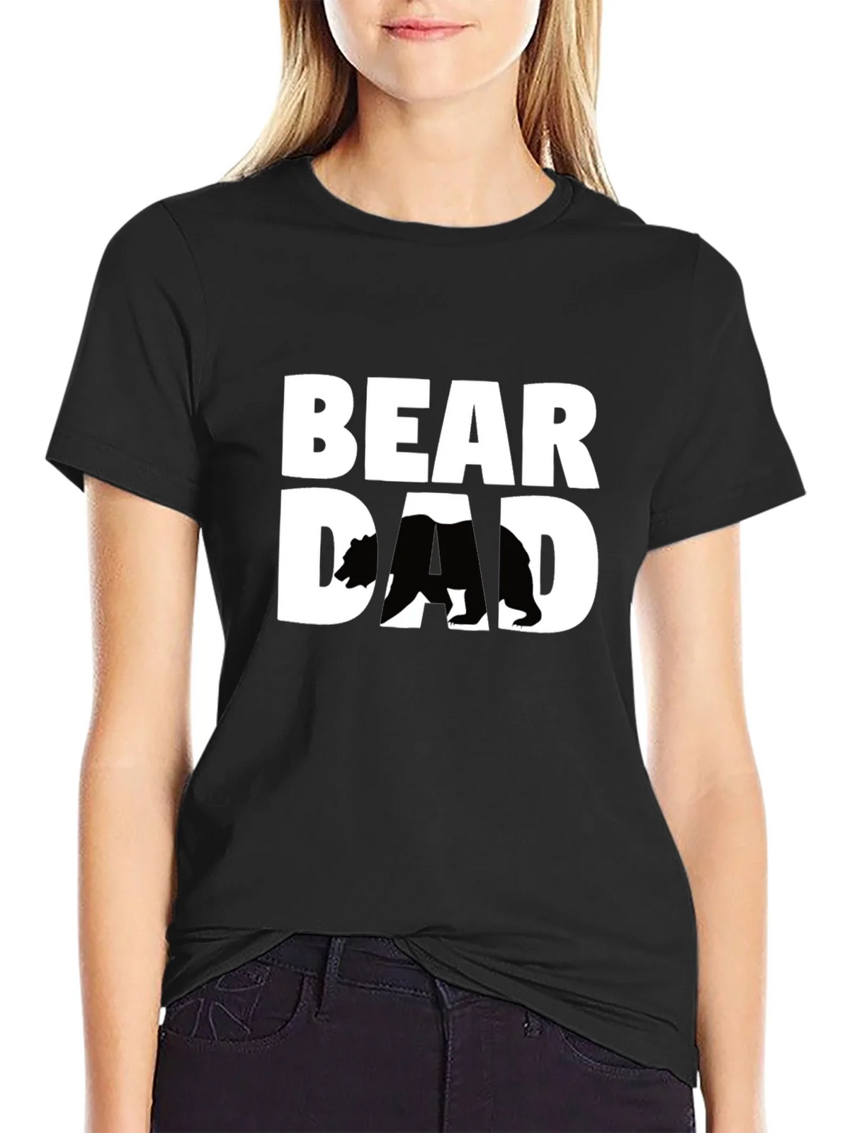 Bear Dad Graphic T-Shirt - Fathers Day Gift product image 2
