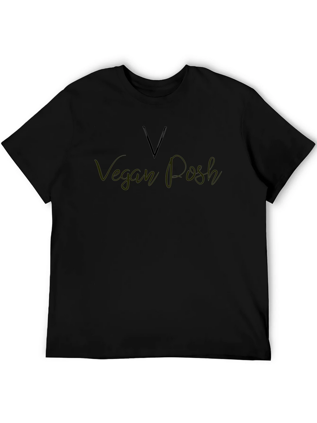 Vegan Posh Black T-Shirt product image 5