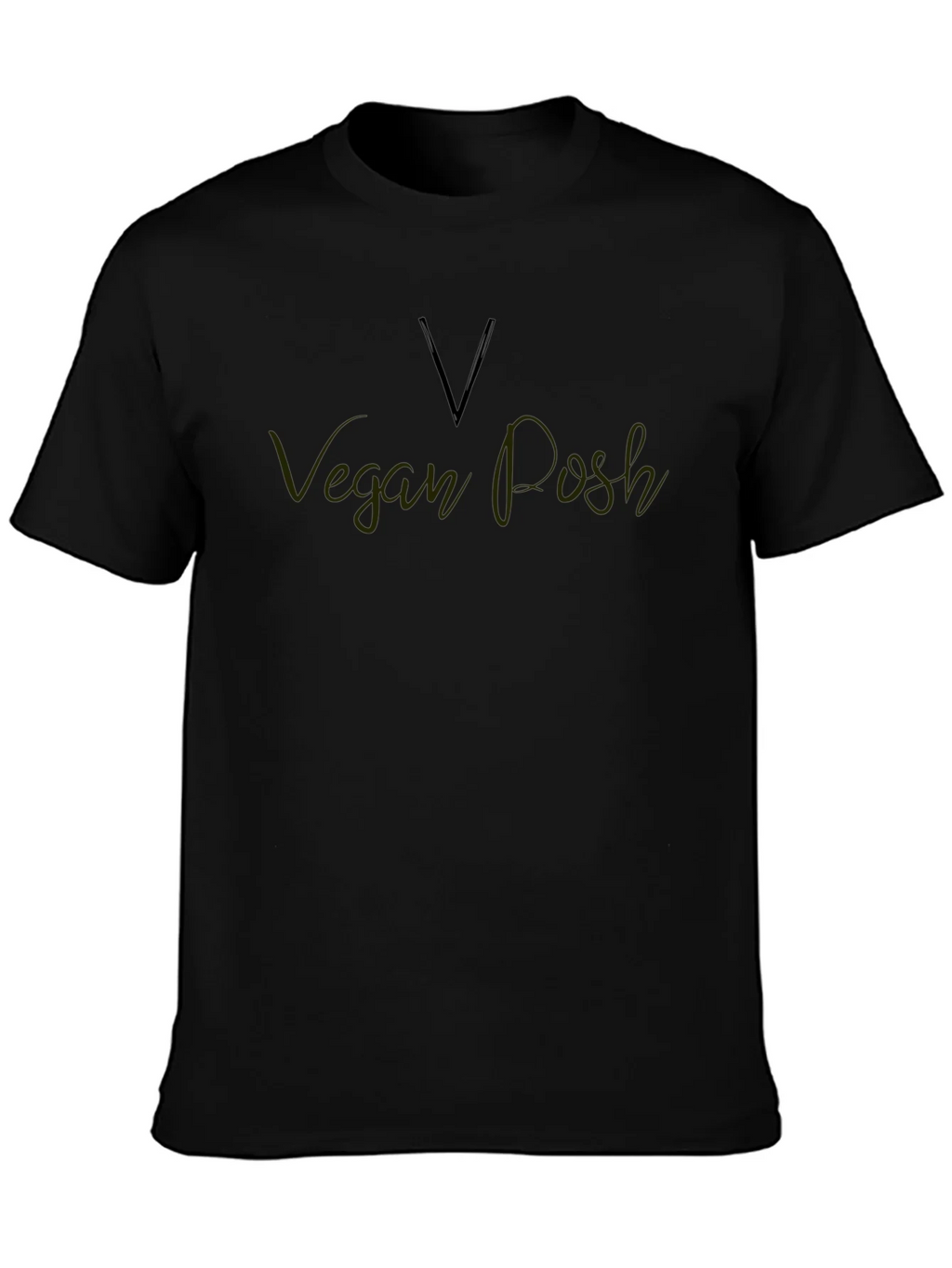 Vegan Posh Black T-Shirt product image 3