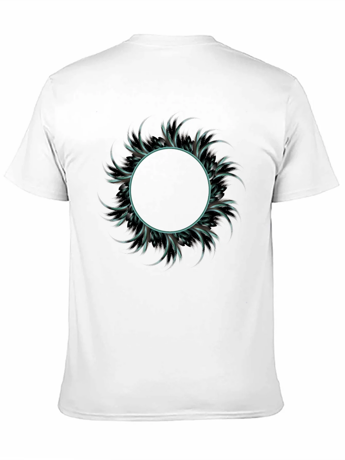 Abstract Circle Graphic Tee - Mens Fashion product image 10