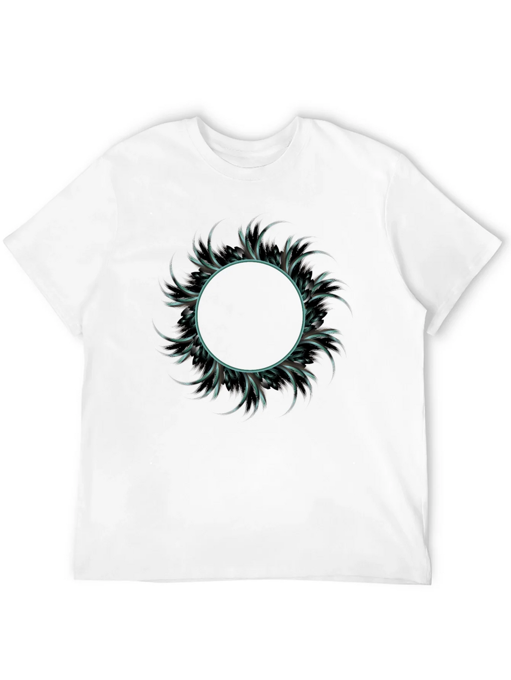 Abstract Circle Graphic Tee - Mens Fashion product image 11