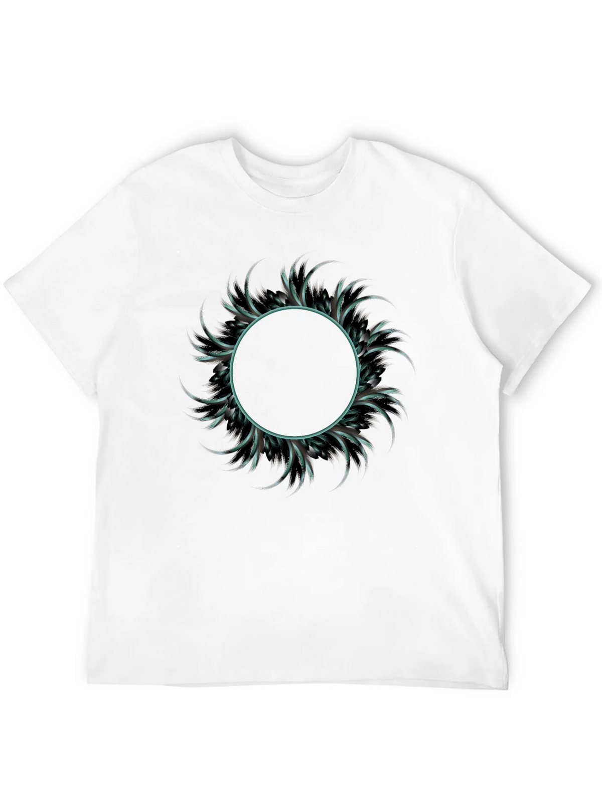 Abstract Circle Graphic Tee - Mens Fashion product image 11