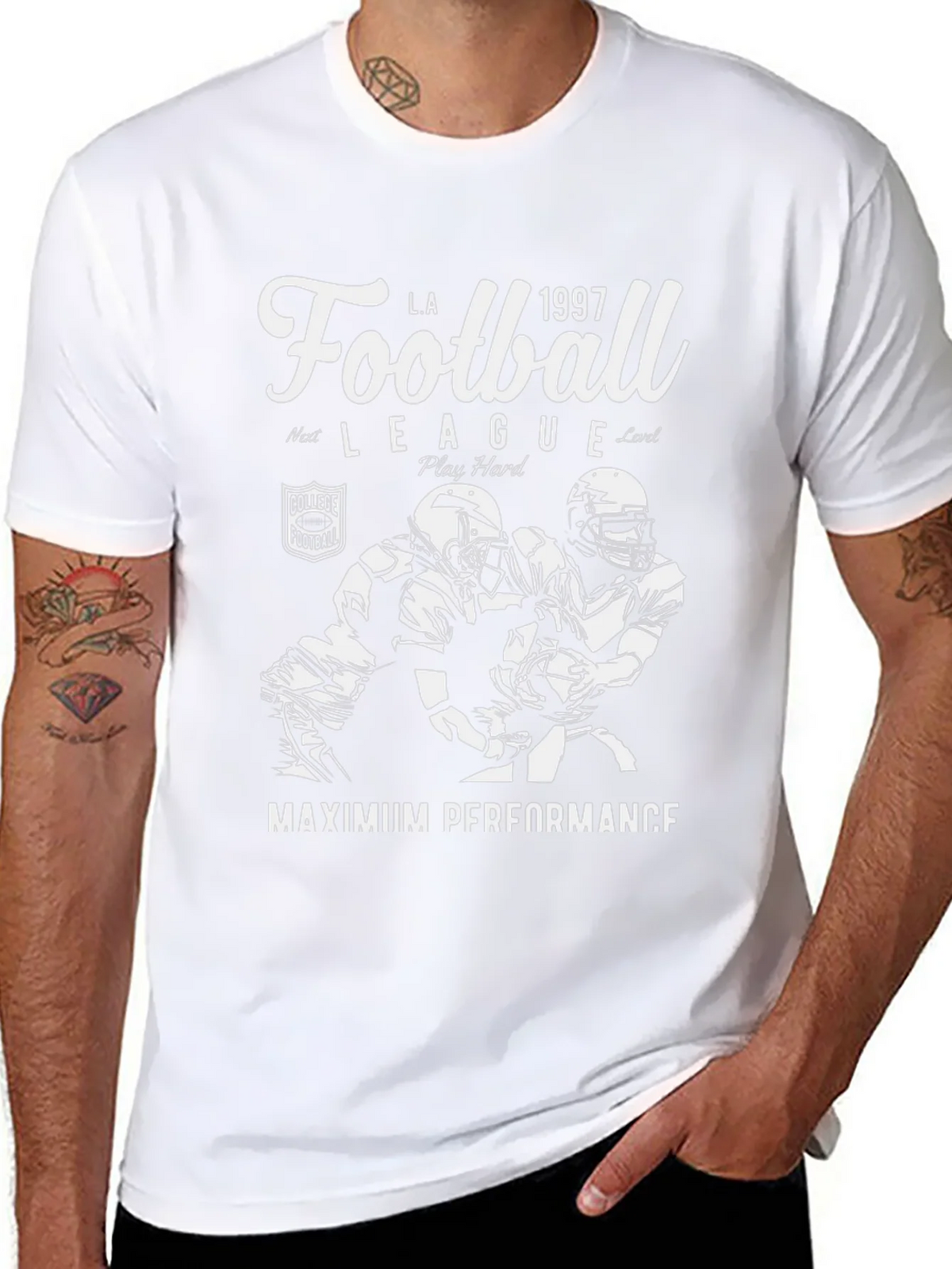 LA Football 1997 Graphic Print T-Shirt product image 5