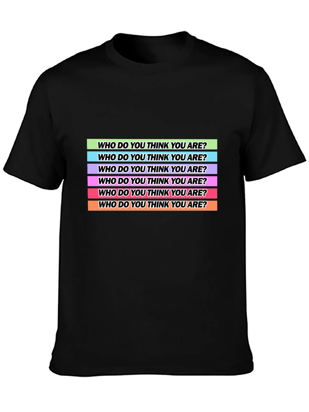 Who Do You Think Are? T-Shirt product image 3