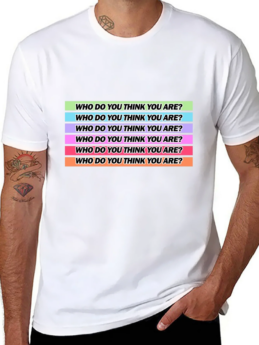 Who Do You Think Are? T-Shirt product image 7