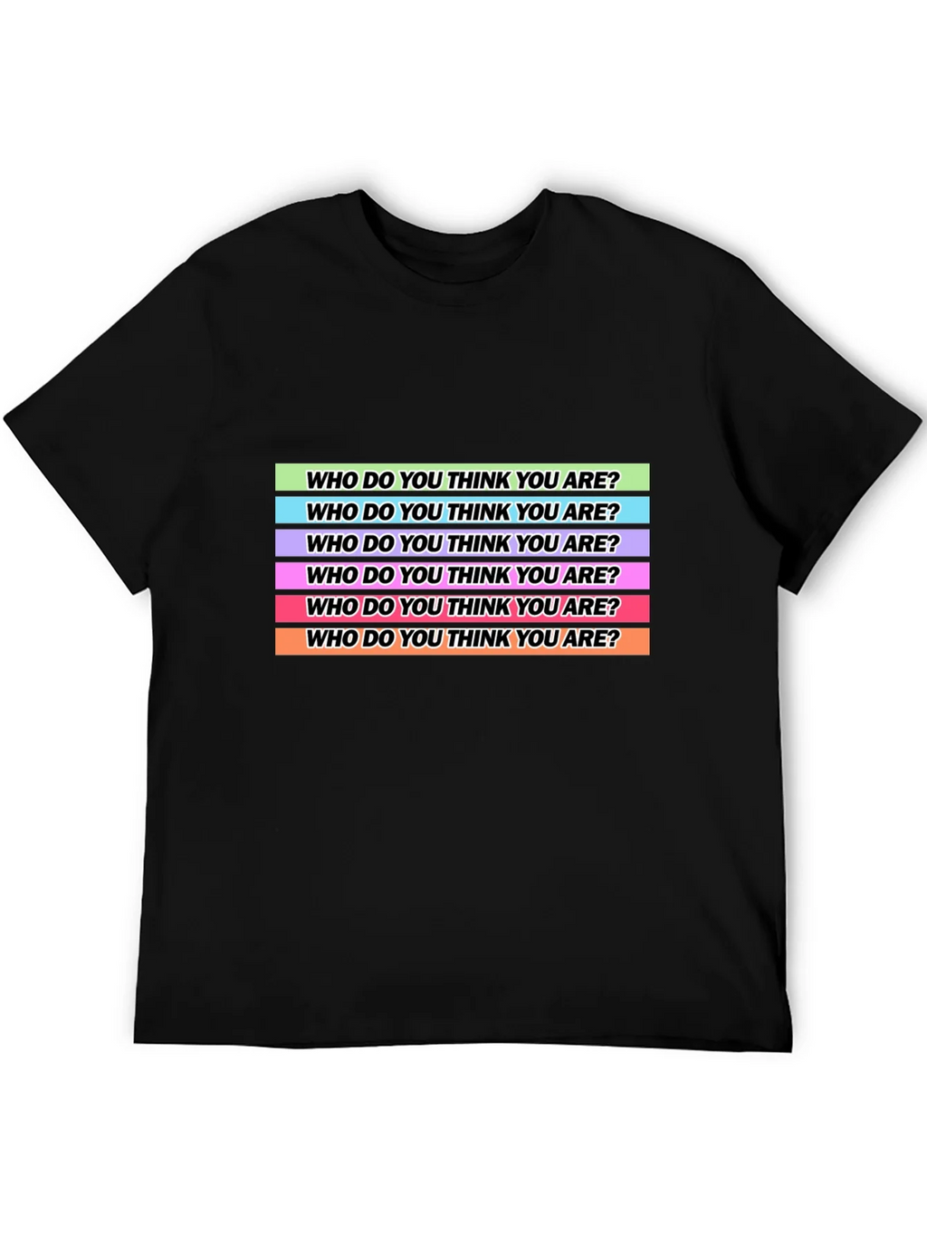 Who Do You Think Are? T-Shirt product image 5