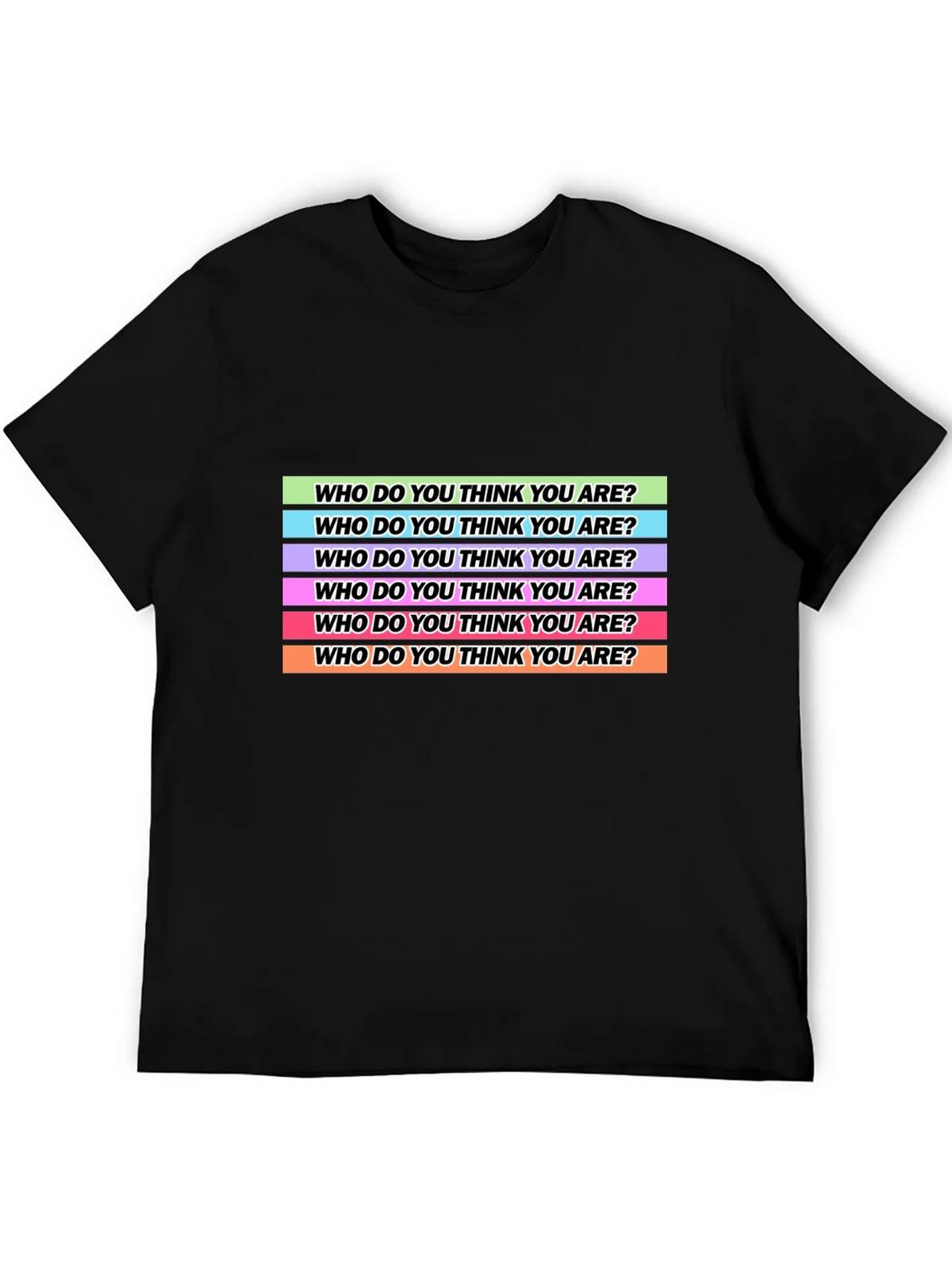 Who Do You Think Are? T-Shirt product image 5