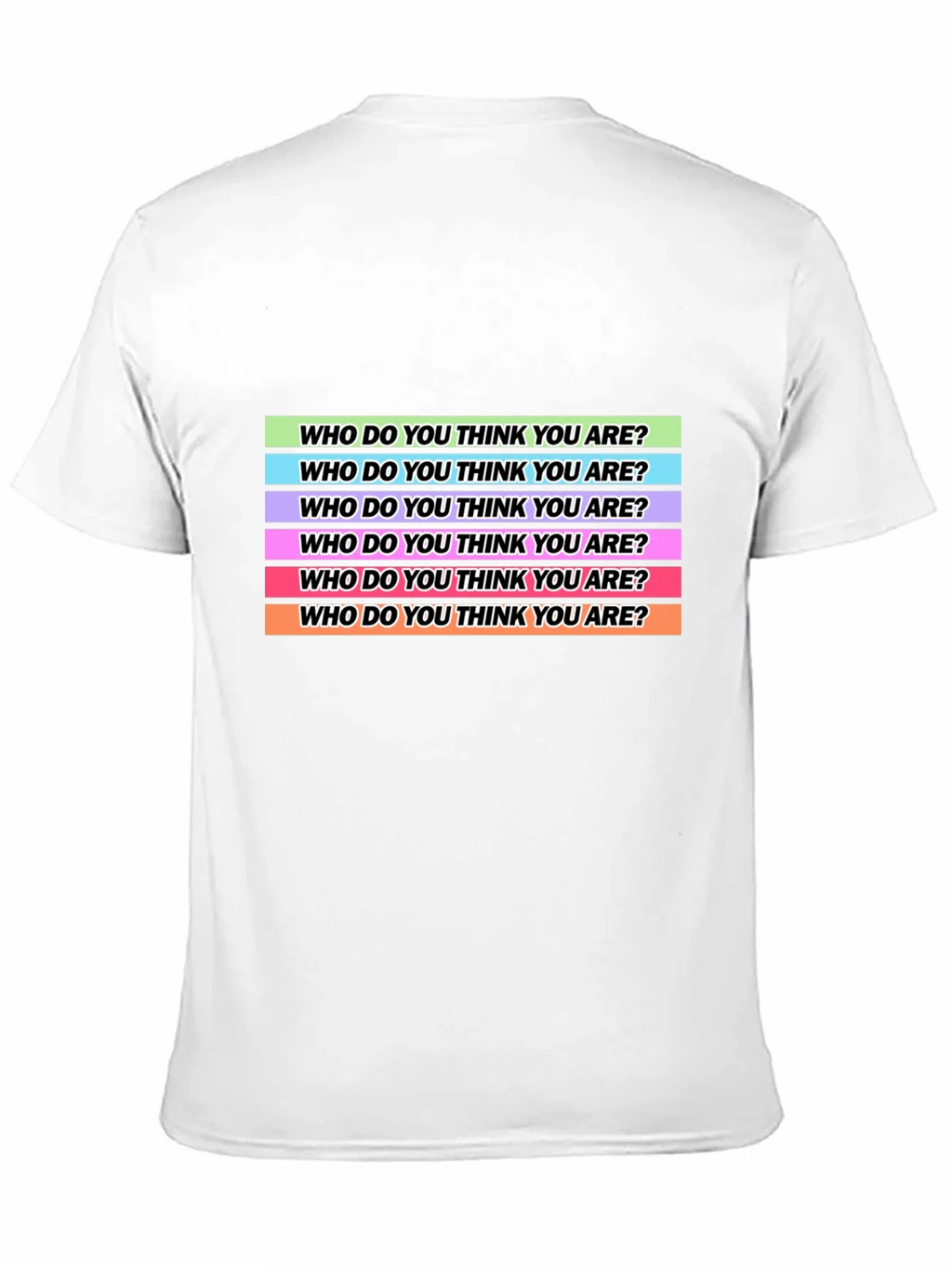 Who Do You Think Are? T-Shirt product image 10