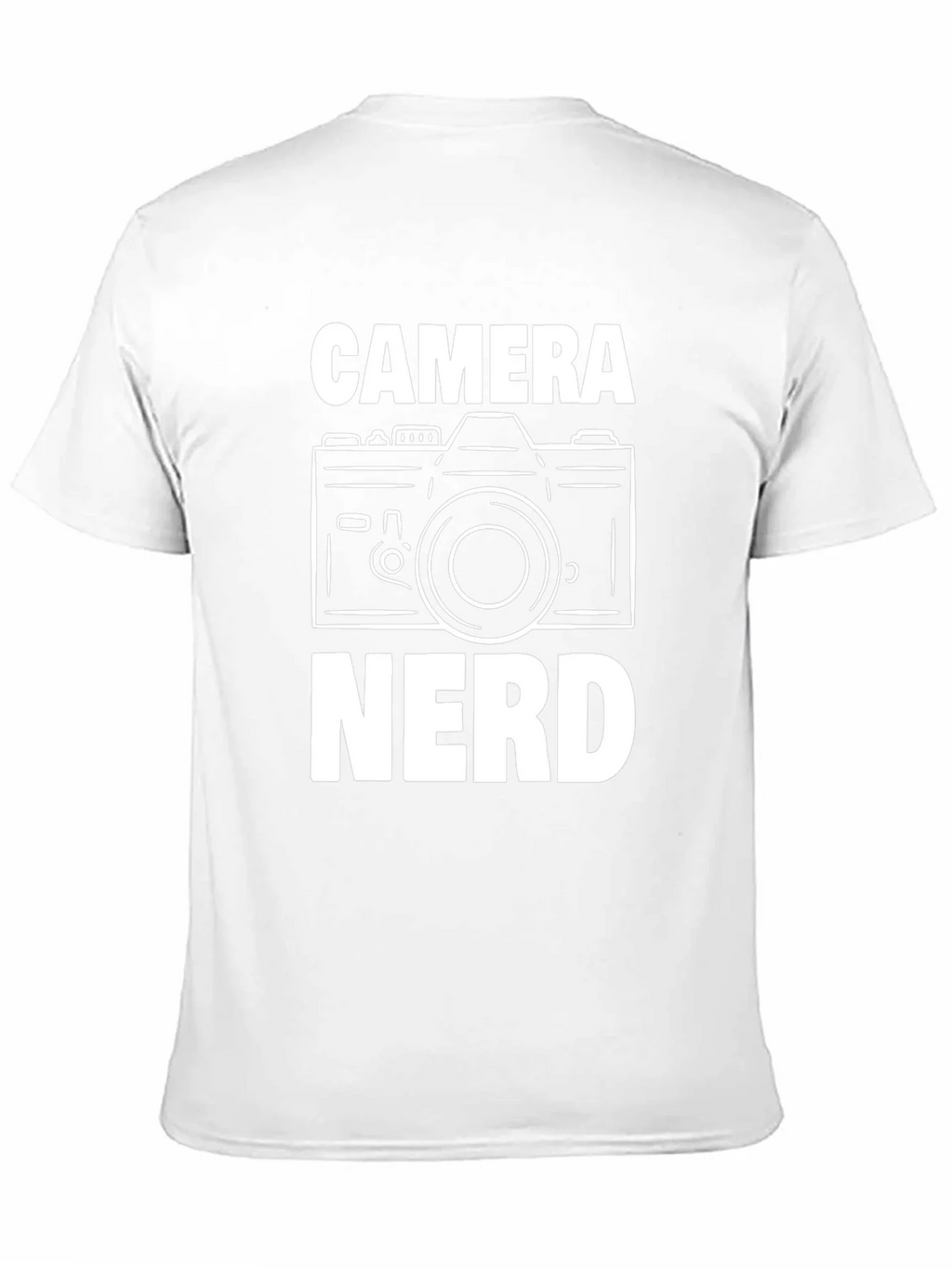 Camera Nerd Graphic T-Shirt - Black Cotton Tee product image 10