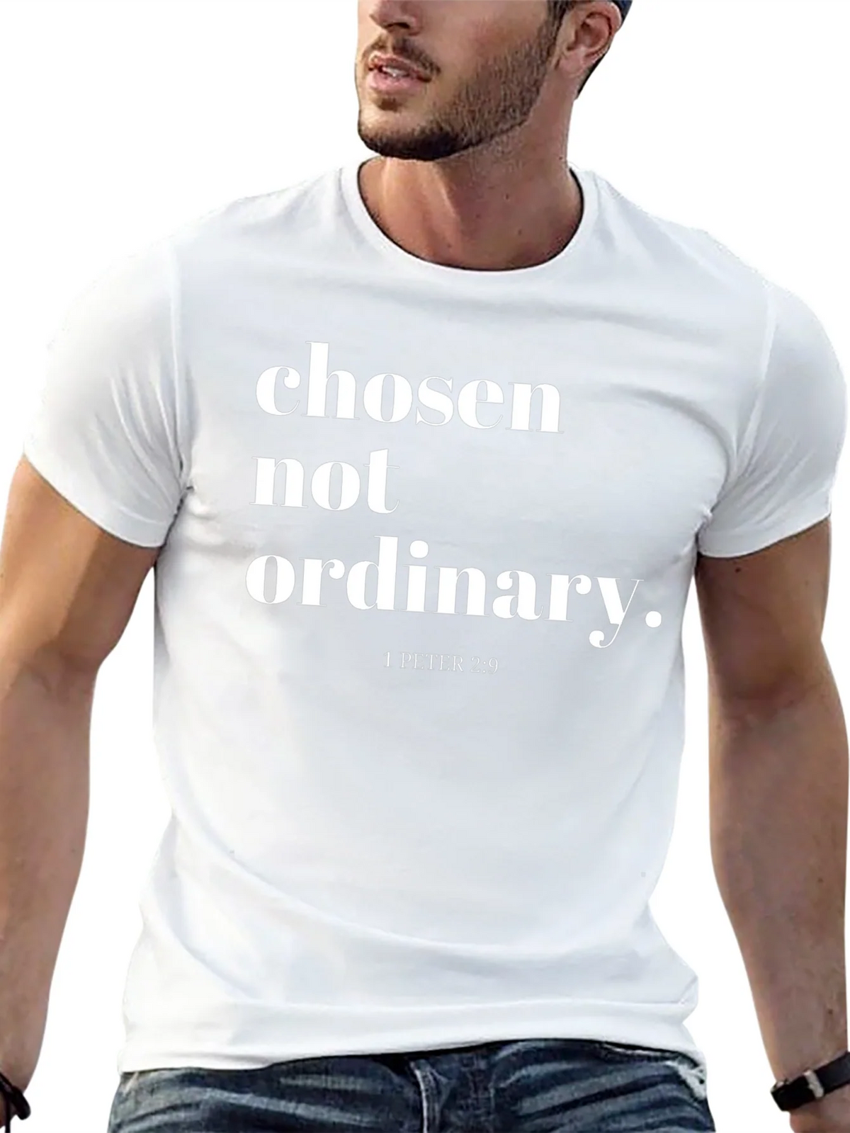 Chosen Not Ordinary Tee - Christian T-Shirt product image 12