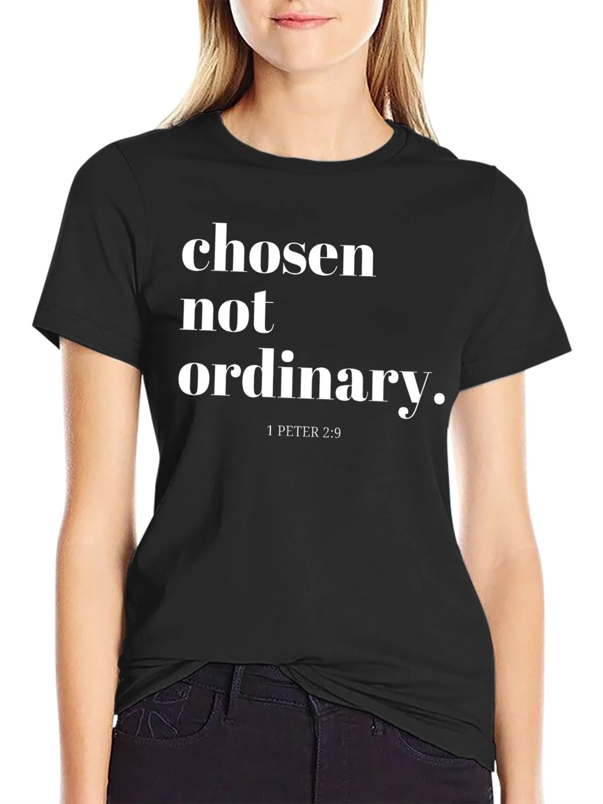 Chosen Not Ordinary Tee - Christian T-Shirt product image 2