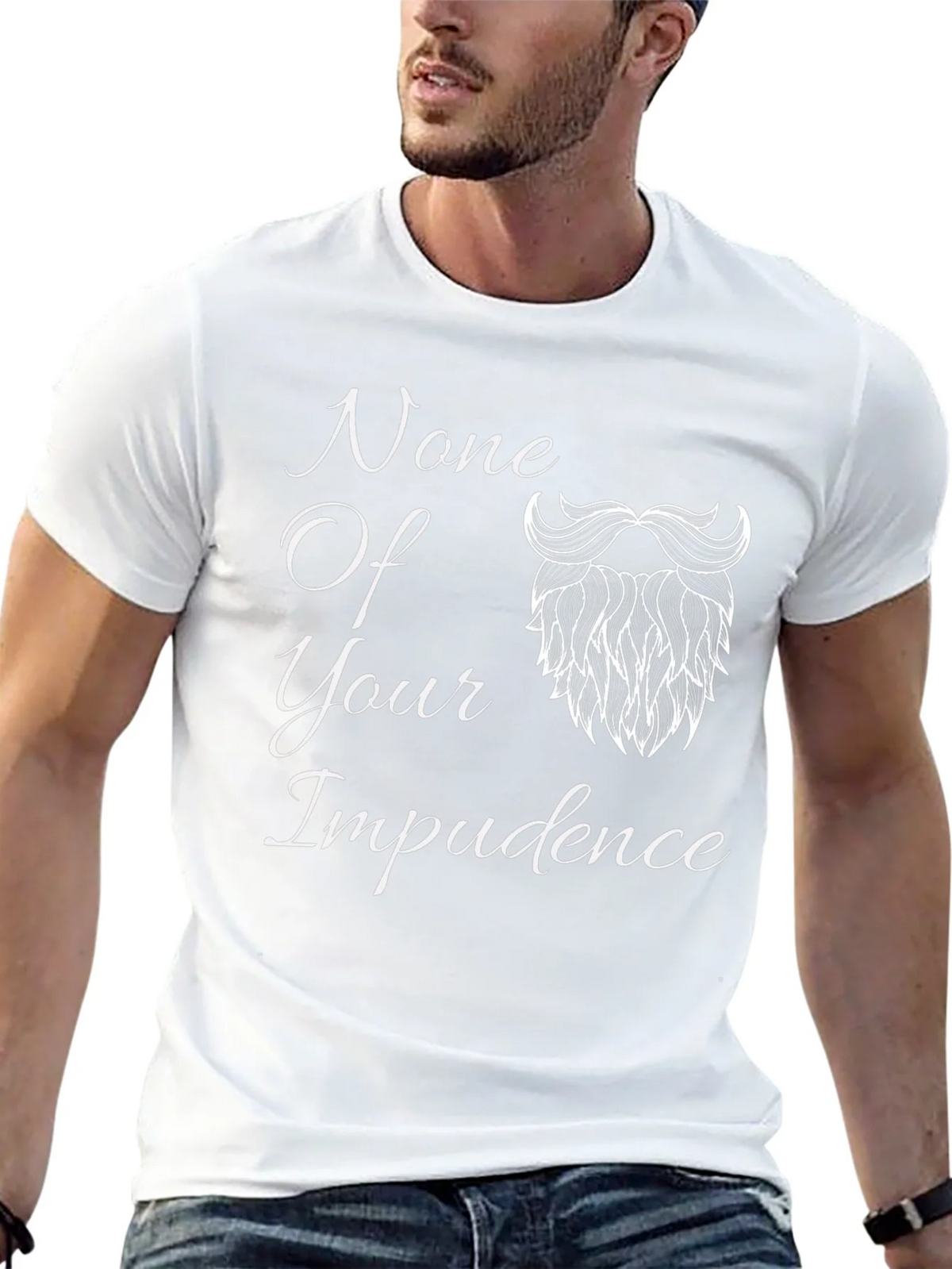 None Of Your Impudence Black T-Shirt product image 12