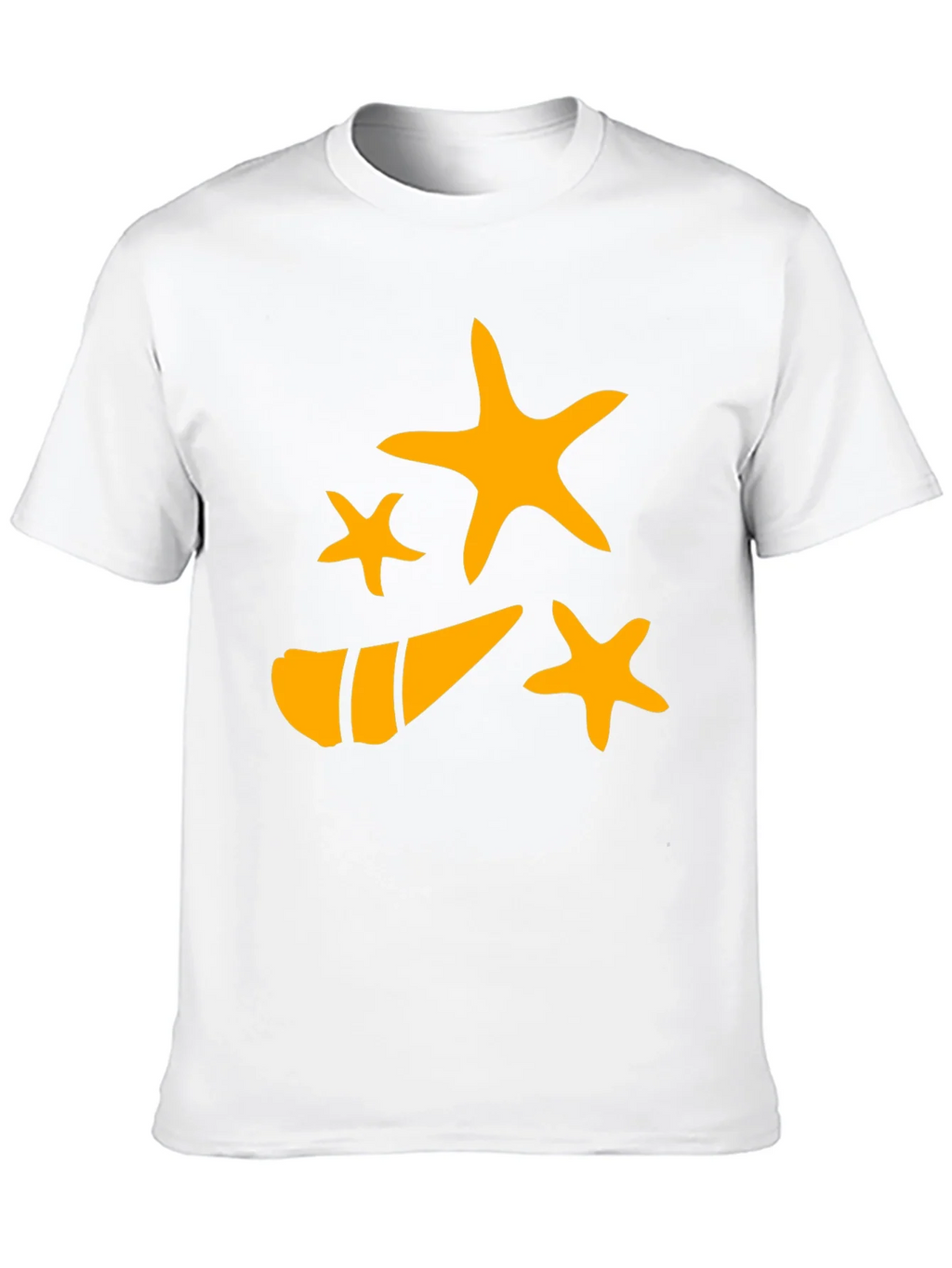 Starfish and Shell Graphic Tee - Black product image 9