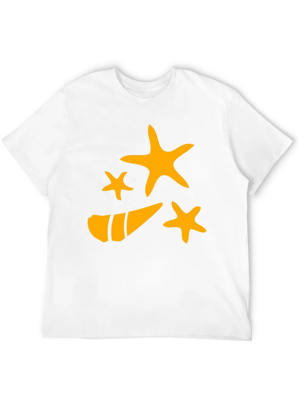 Starfish and Shell Graphic Tee - Black product image 11