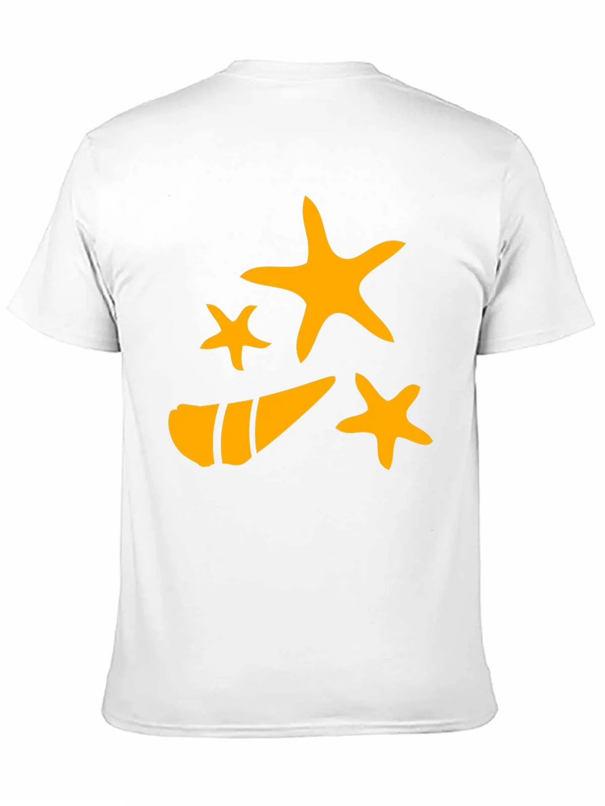 Starfish and Shell Graphic Tee - Black product image 10