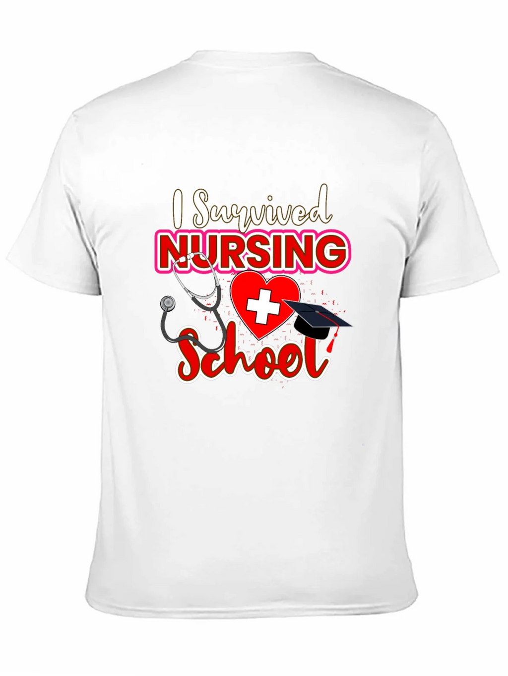 I Survived Nursing School T-Shirt product image 5