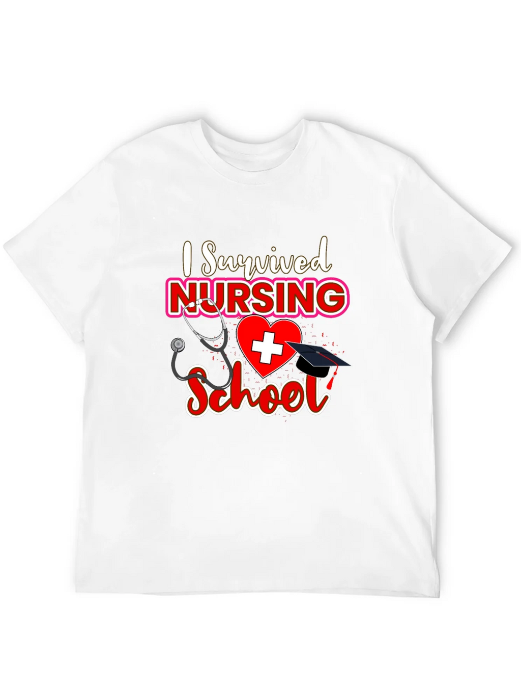 I Survived Nursing School T-Shirt product image 6