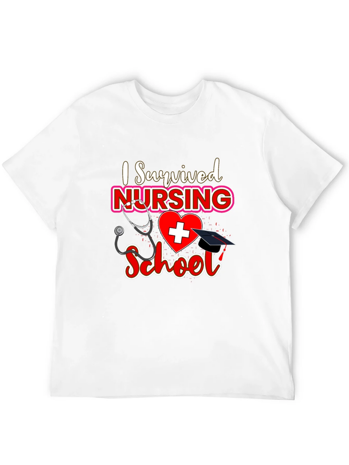 I Survived Nursing School T-Shirt product image 6