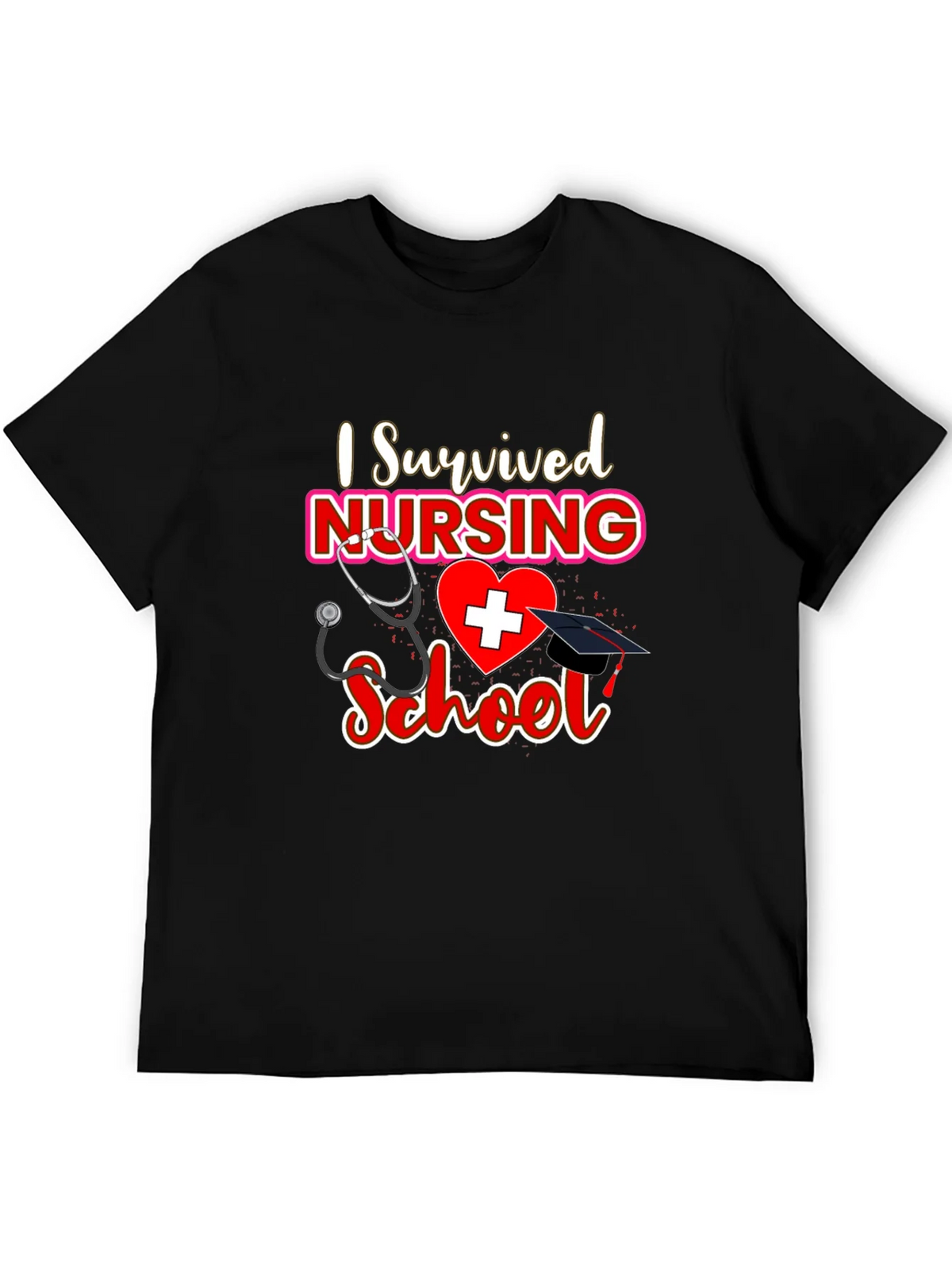 I Survived Nursing School T-Shirt product image 3