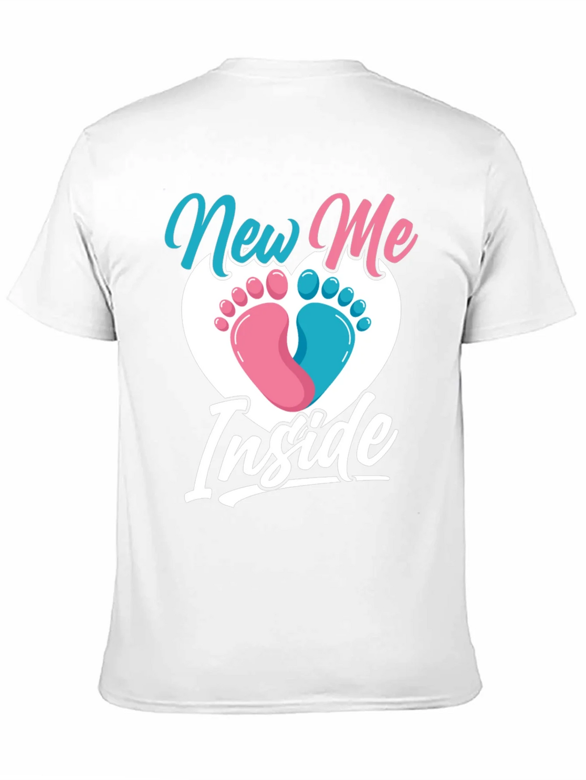 New Me Inside Gender Reveal T-Shirt product image 8