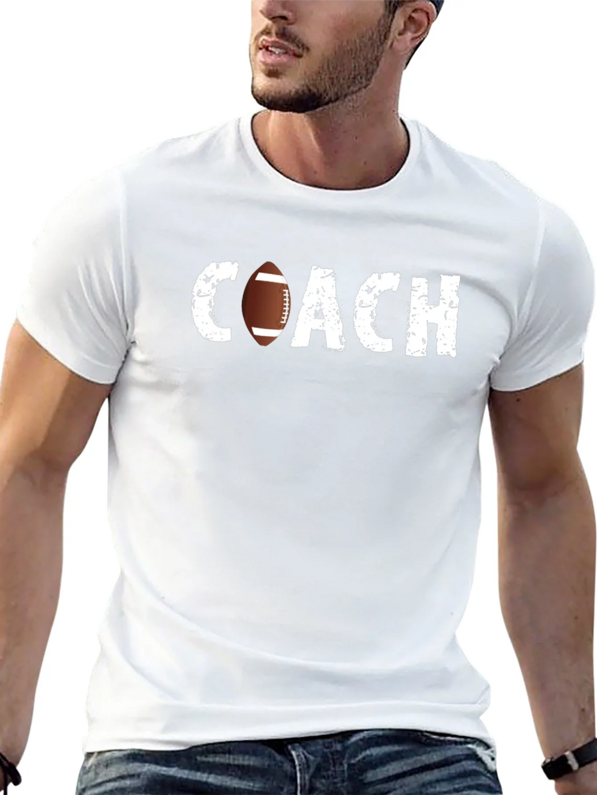 Football Coach T-Shirt - Game Day Apparel product image 12