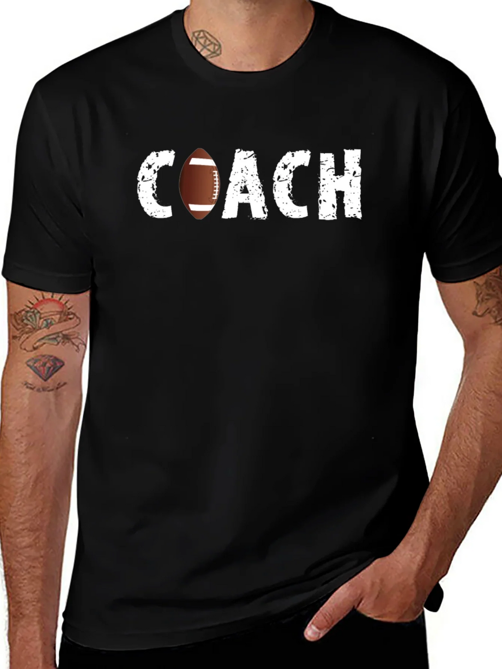 Football Coach T-Shirt - Game Day Apparel product image 1