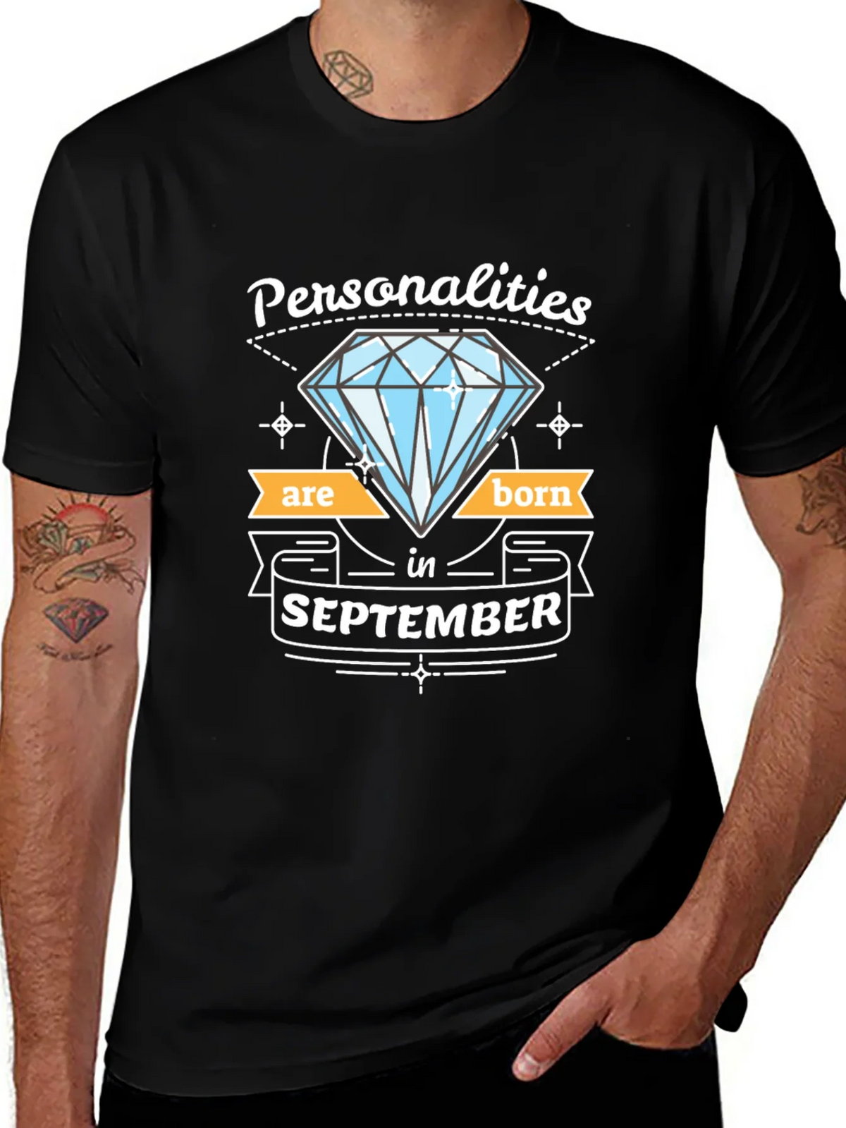 September Birthday Diamond T-Shirt product image 1