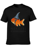 Mindset Shark Fin Goldfish Graphic Tee product image 1