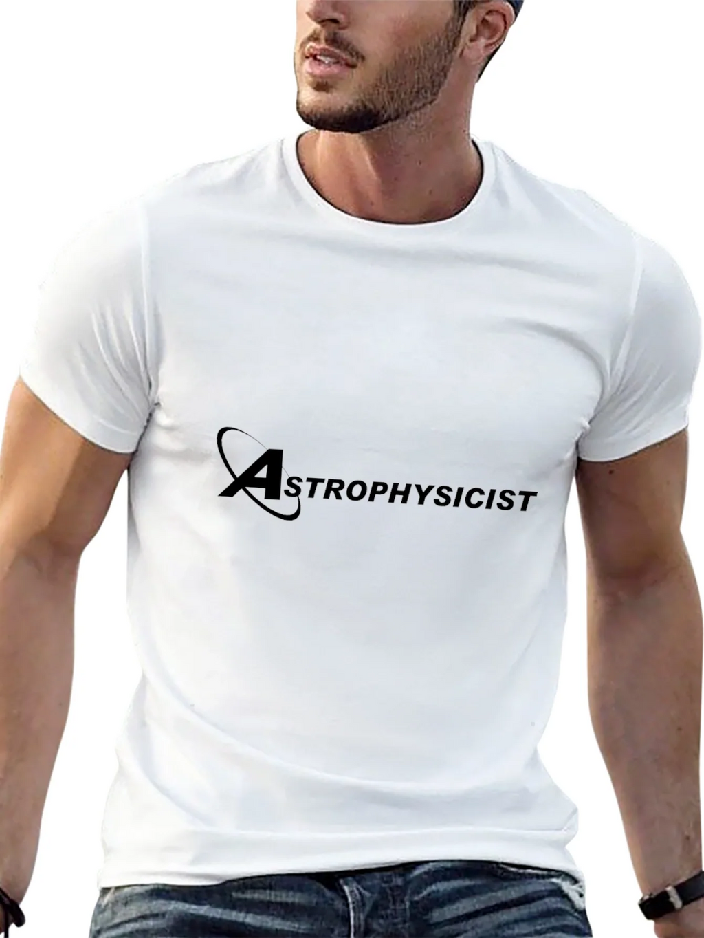 Astrophysicist Black Graphic T-Shirt - Science Apparel product image 12