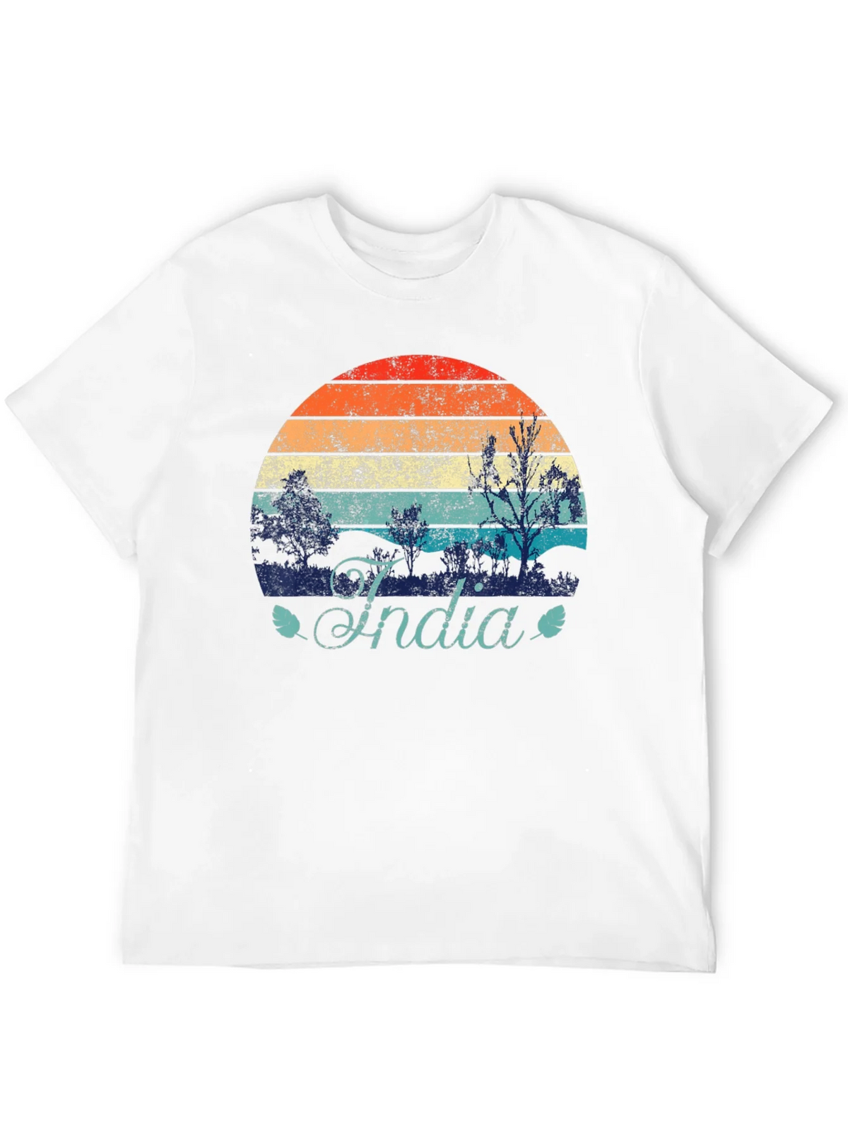 Vintage India Sunset Graphic T-Shirt product image 11