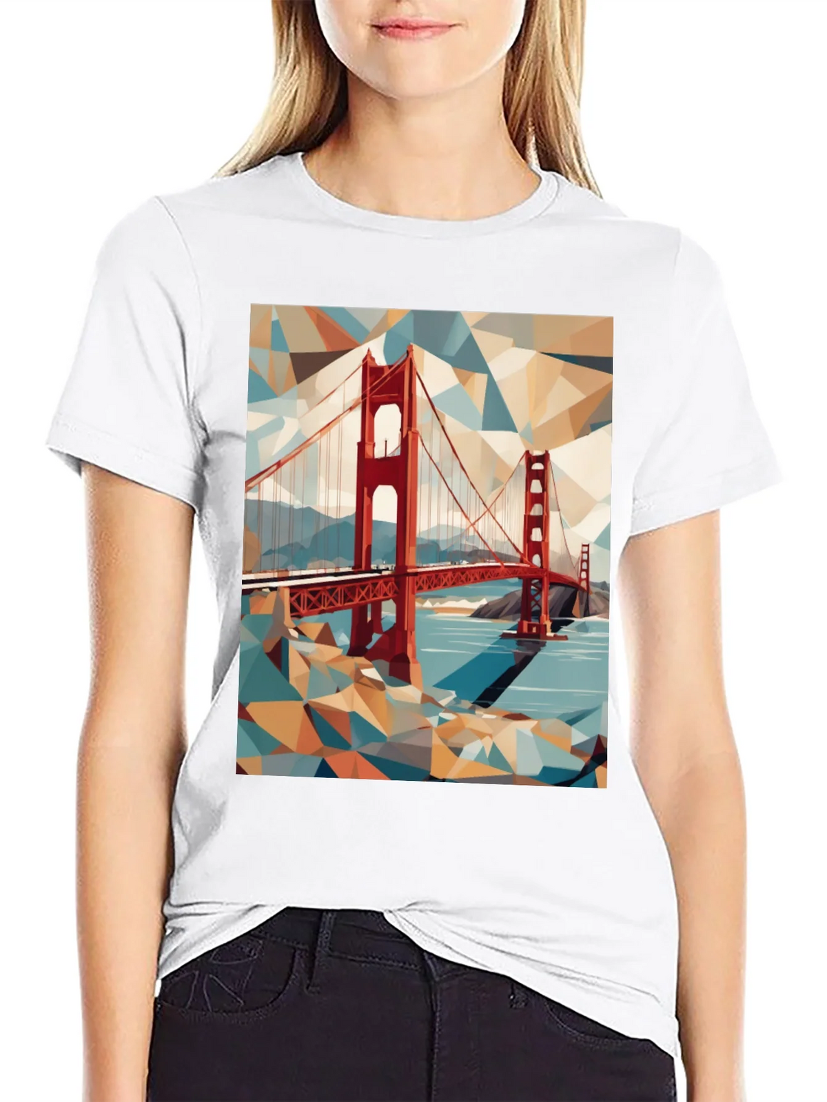 Golden Gate Bridge Graphic Tee - Artistic Design product image 5