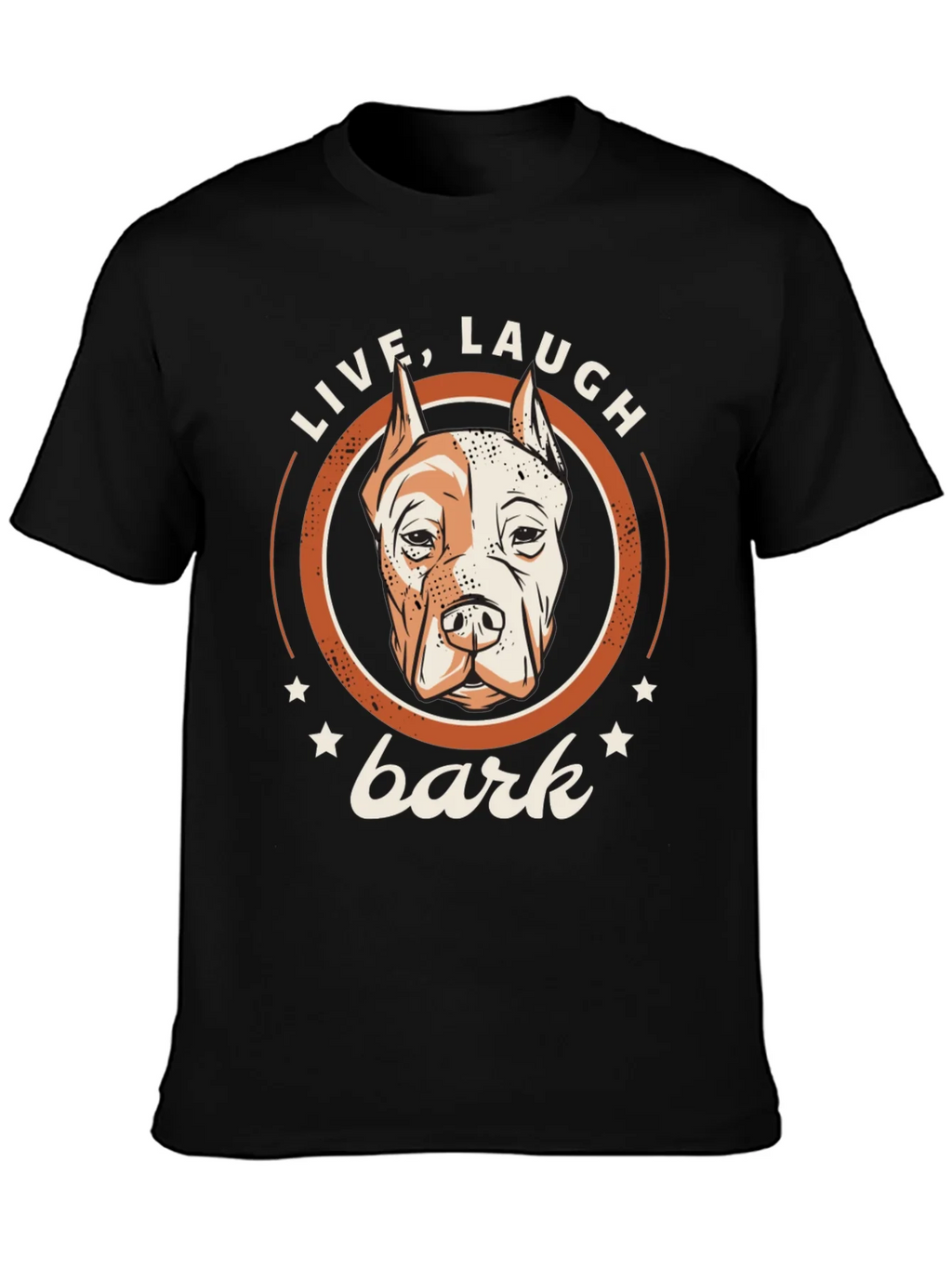 Live Laugh Bark Dog T-Shirt product image 3
