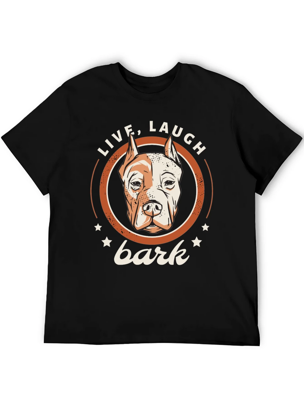 Live Laugh Bark Dog T-Shirt product image 5