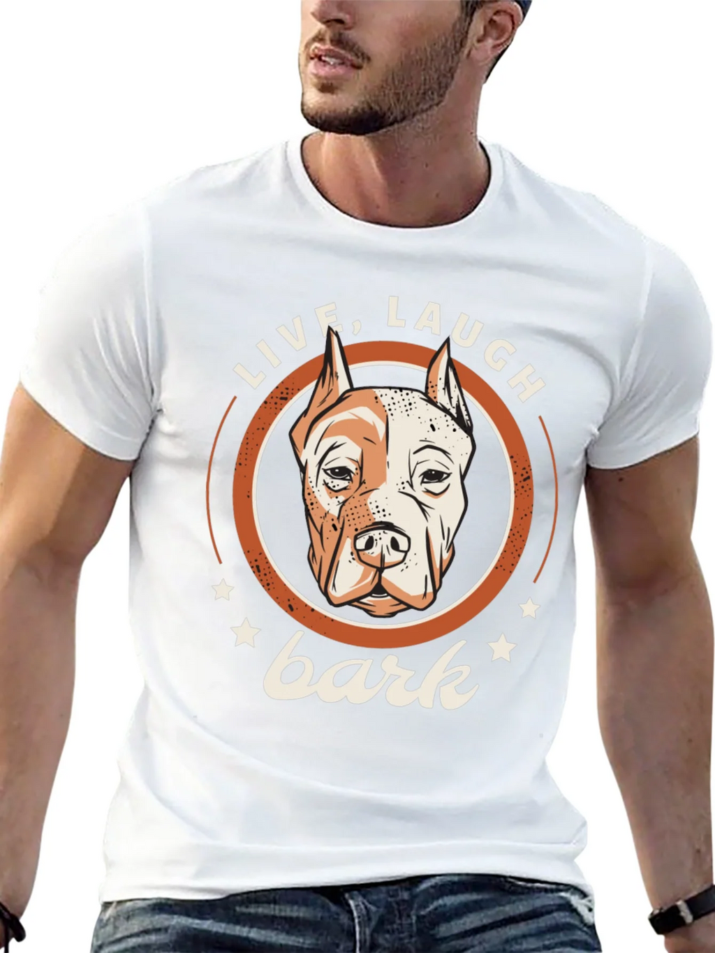 Live Laugh Bark Dog T-Shirt product image 12