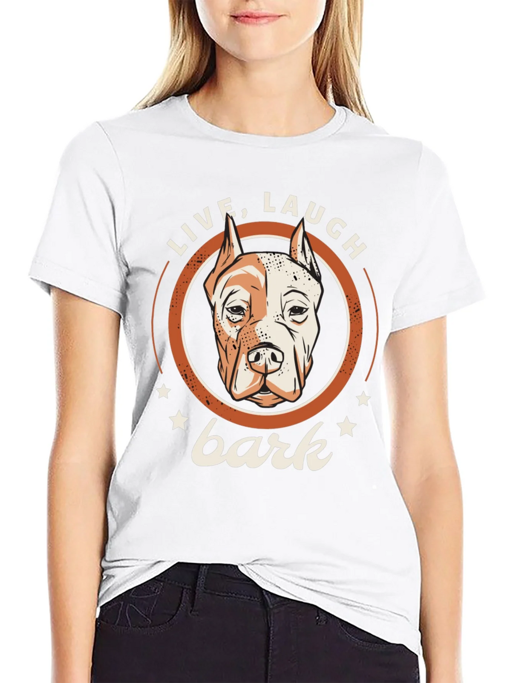 Live Laugh Bark Dog T-Shirt product image 8
