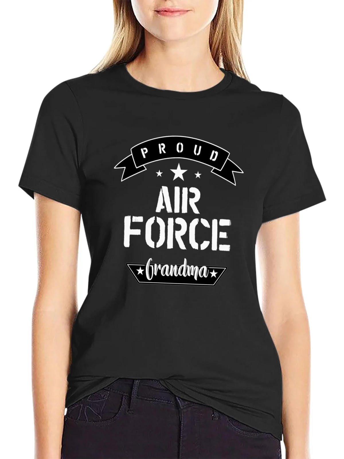 Proud Air Force Grandma T-Shirt product image 2