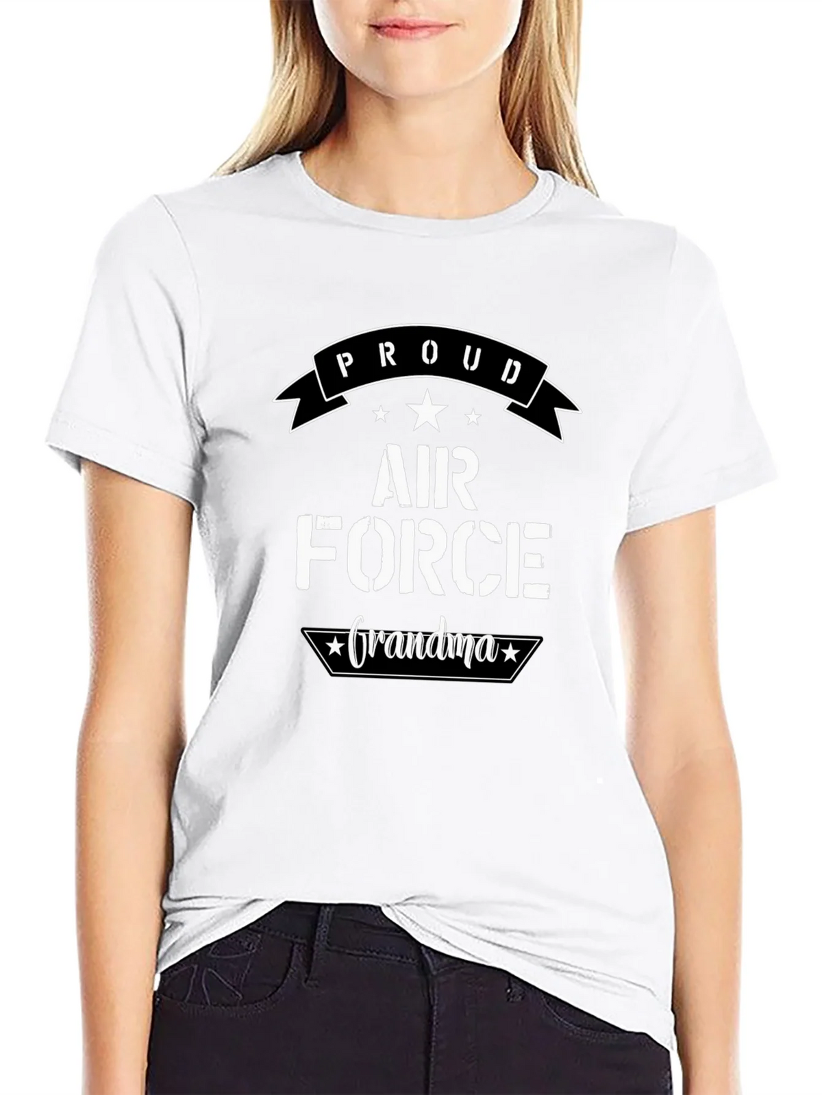 Proud Air Force Grandma T-Shirt product image 8