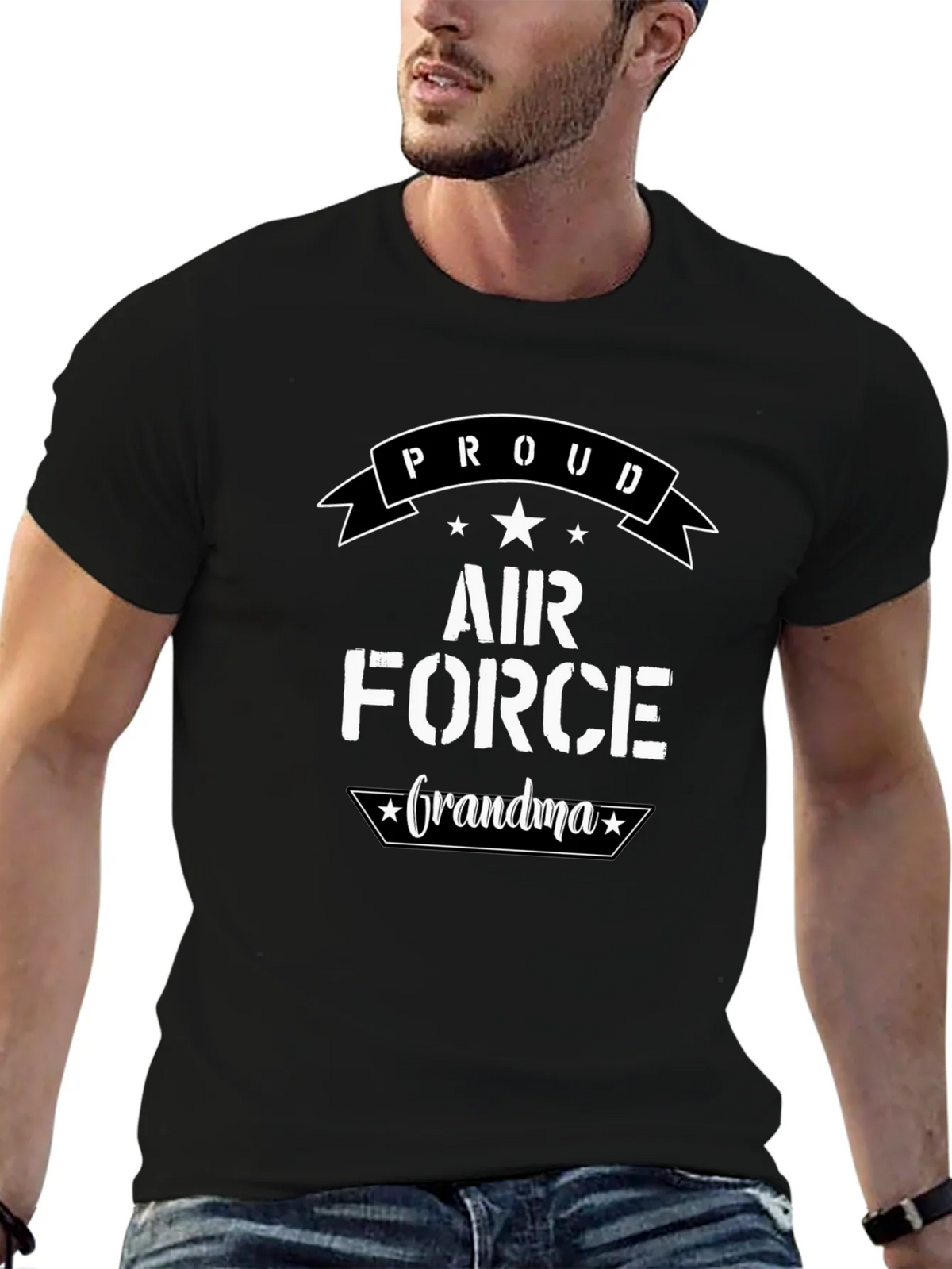 Proud Air Force Grandma T-Shirt product image 6