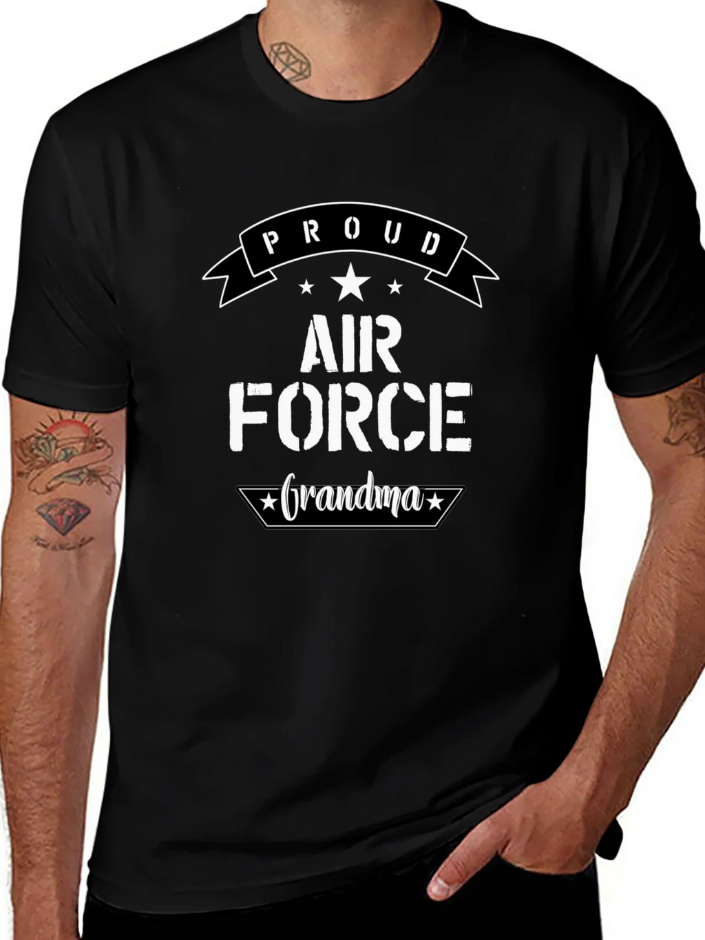 Proud Air Force Grandma T-Shirt product image 1